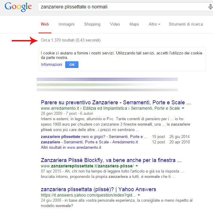 zanzariere plissettate o normali